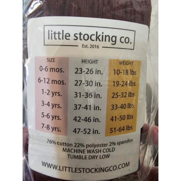 baby girl lot of 5 boutique socks tights and knee highs misc sizes - Picture 7 of 9